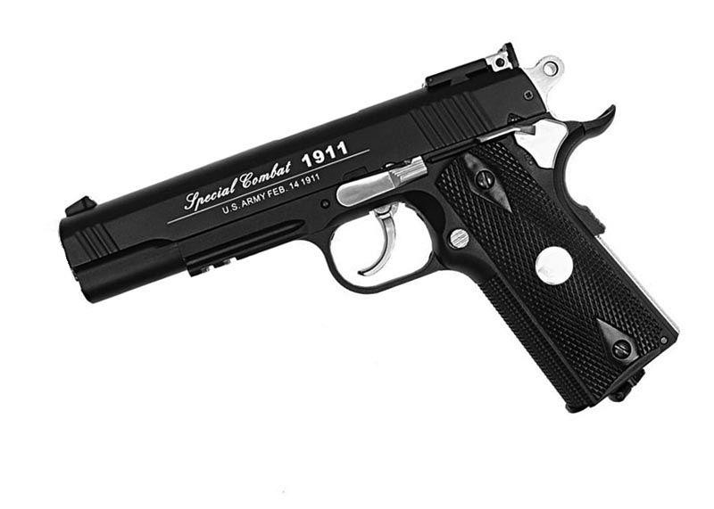 PISTOLA A CO2 SCARRELLANTE SPECIAL COMBAT 1911 [601W-C] - 69 € : Zona  Controllata